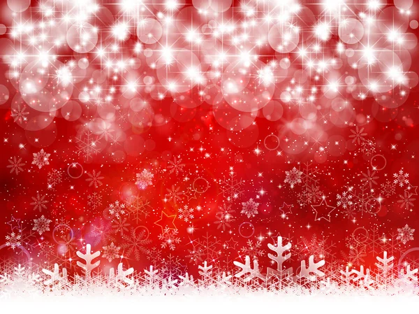 Snow Christmas background — Stock Vector