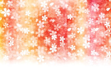 kiraz Japon kağıt arka plan