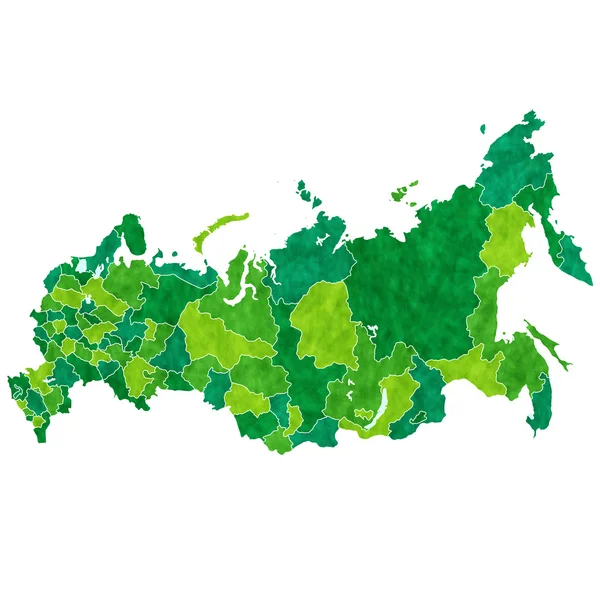 Росія карту країни — стоковий вектор