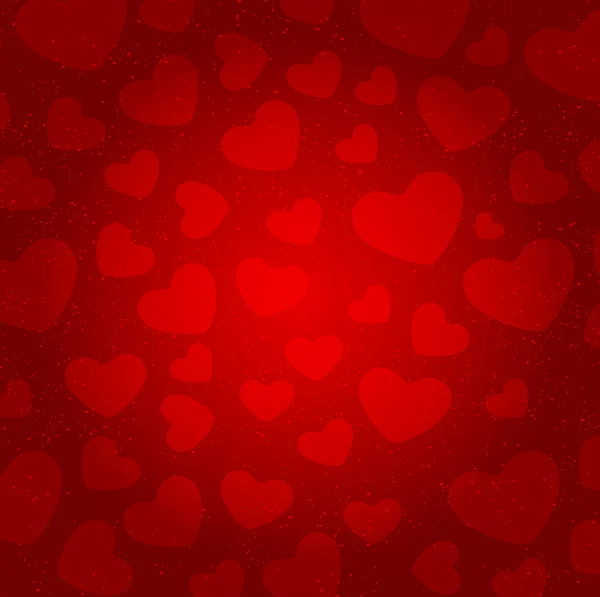 Valentine coeur fond — Image vectorielle