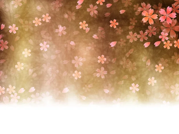 Kiraz çiçeği arkaplanı — Stok Vektör