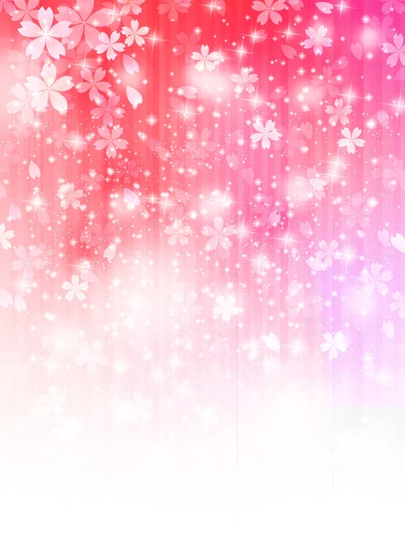 Hintergrund Kirschblüte — Stockvektor