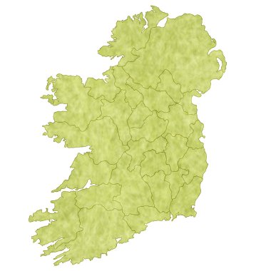 İrlanda Haritası ülkeler