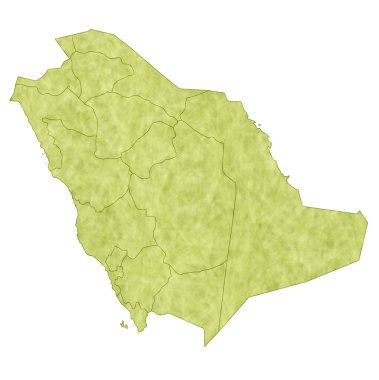 Suudi Arabistan harita ülkeler