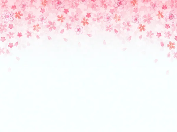 樱花背景 — 图库矢量图片
