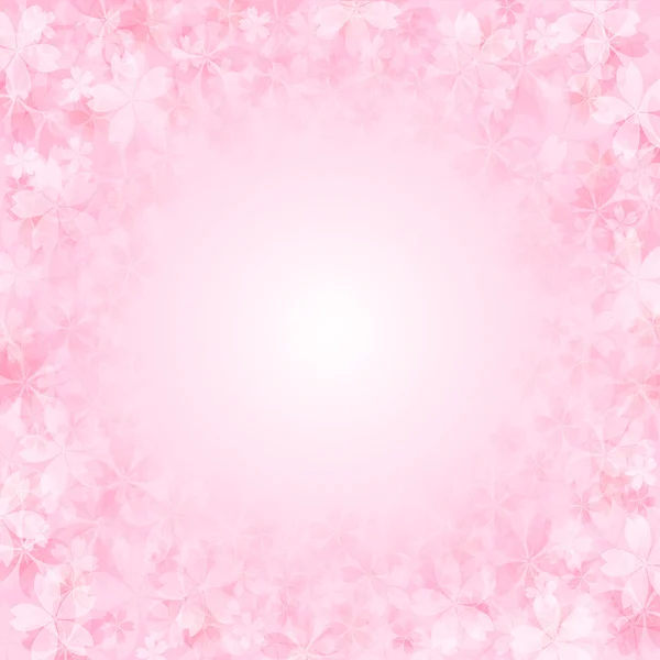 Kirsebær blomstre baggrund – Stock-vektor