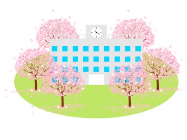 Kiraz okul arka plan