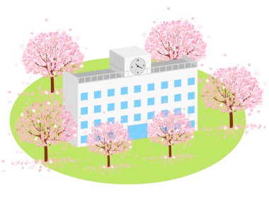 Kiraz okul arka plan