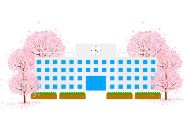 Kiraz okul arka plan