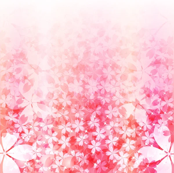 Cherry blossom background — Stock Vector