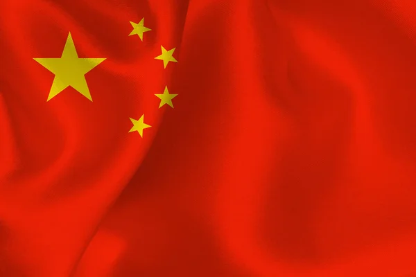 中国国旗の旗 — ストックベクタ