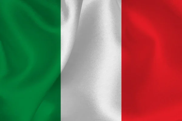 Italiaanse vlag vlag — Stockvector