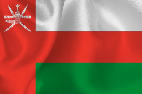 Bandera de Omán — Archivo Imágenes Vectoriales