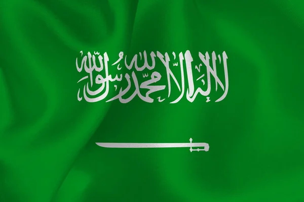 Bandera de Arabia Saudita — Vector de stock