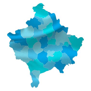 Kosova Haritası ülkeler