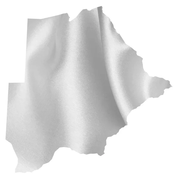 Botswana carte Soie — Image vectorielle
