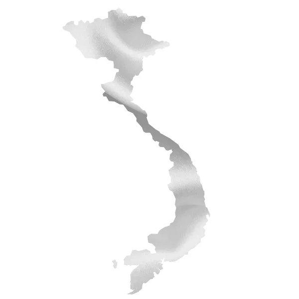 Vietnam mapa Seda — Archivo Imágenes Vectoriales