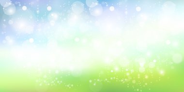 Taze yeşil yaz arka plan