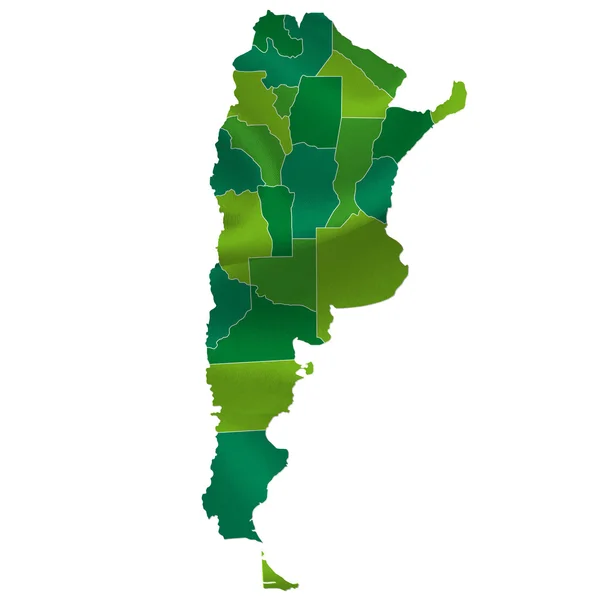 Argentina mappa paese — Vettoriale Stock