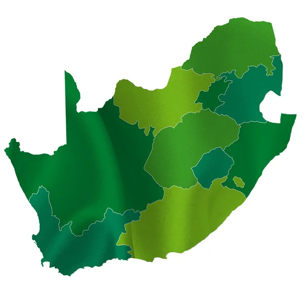 África do Sul mapa país — Vetor de Stock