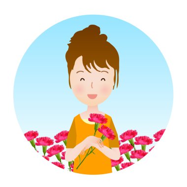 Karanfil simgesi anneler günü