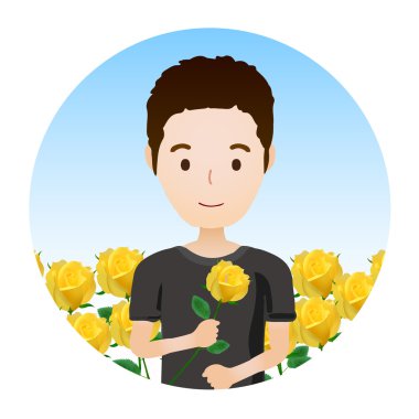 Gül simgesi Babalar günü