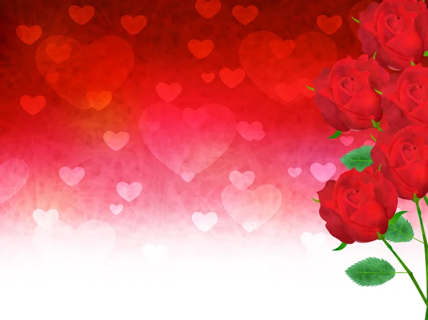 Rosa Blume Hintergrund — Stockvektor