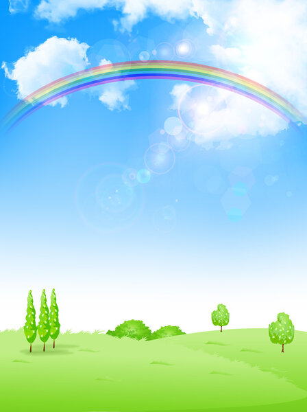 Leaf fresh green background