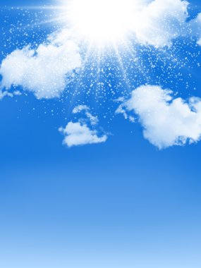 Gökyüzü bulutları arka plan