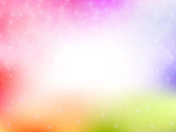 Fondo de arco iris ligero — Vector de stock