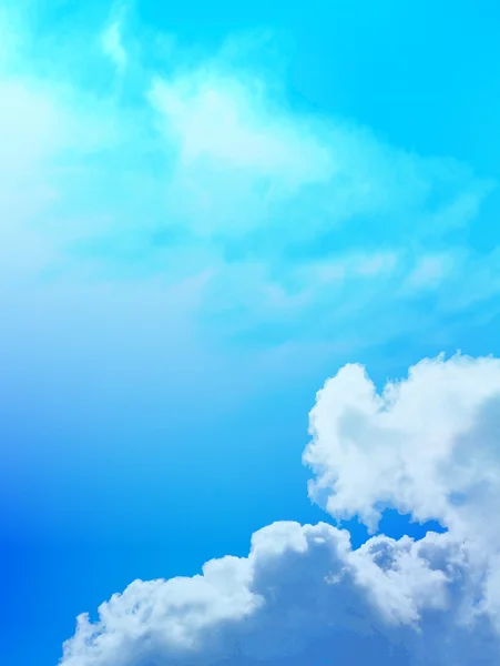 Ciel nuages fond — Image vectorielle