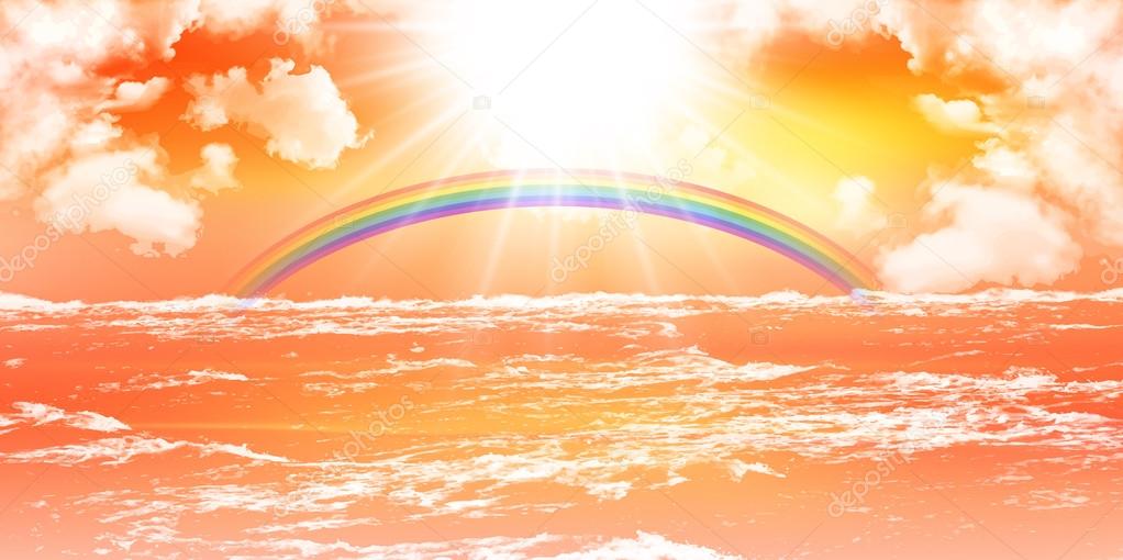 サンセットの海の背景 ストックベクター C Jboy24