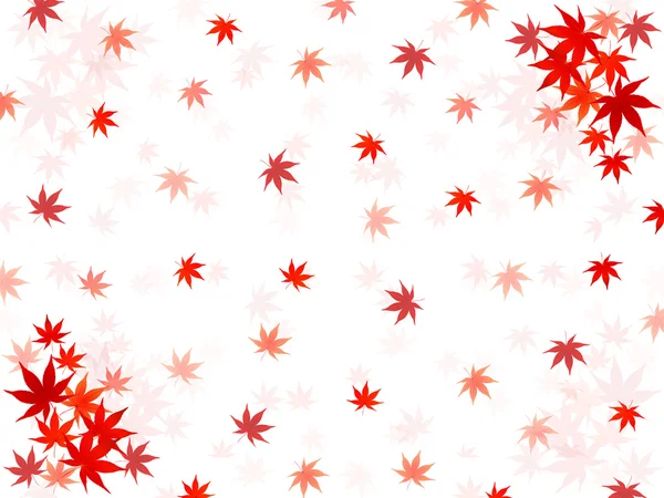 メープルの紅葉背景 — ストックベクタ