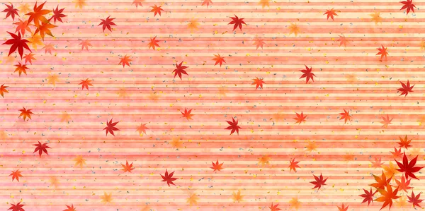 メープルの紅葉背景 — ストックベクタ