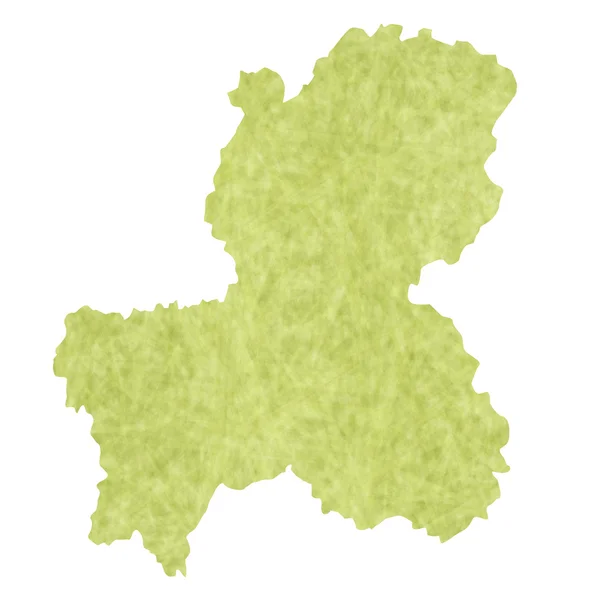 Icône de carte Gifu — Image vectorielle