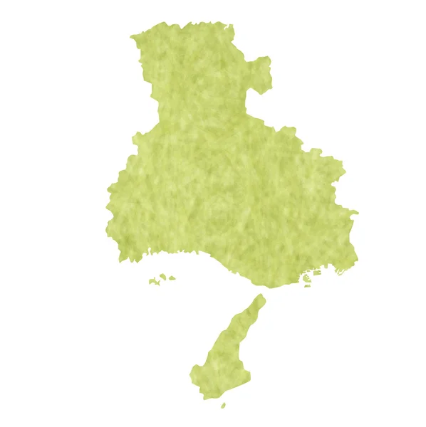 Hyogo harita simgesi — Stok Vektör