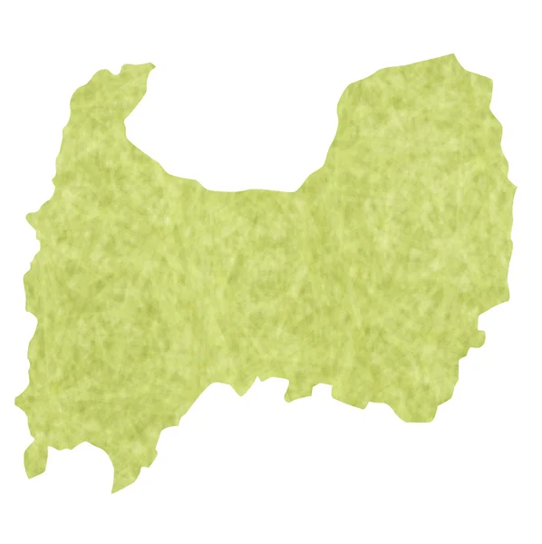 Χάρτης Toyama εικονίδιο — Διανυσματικό Αρχείο