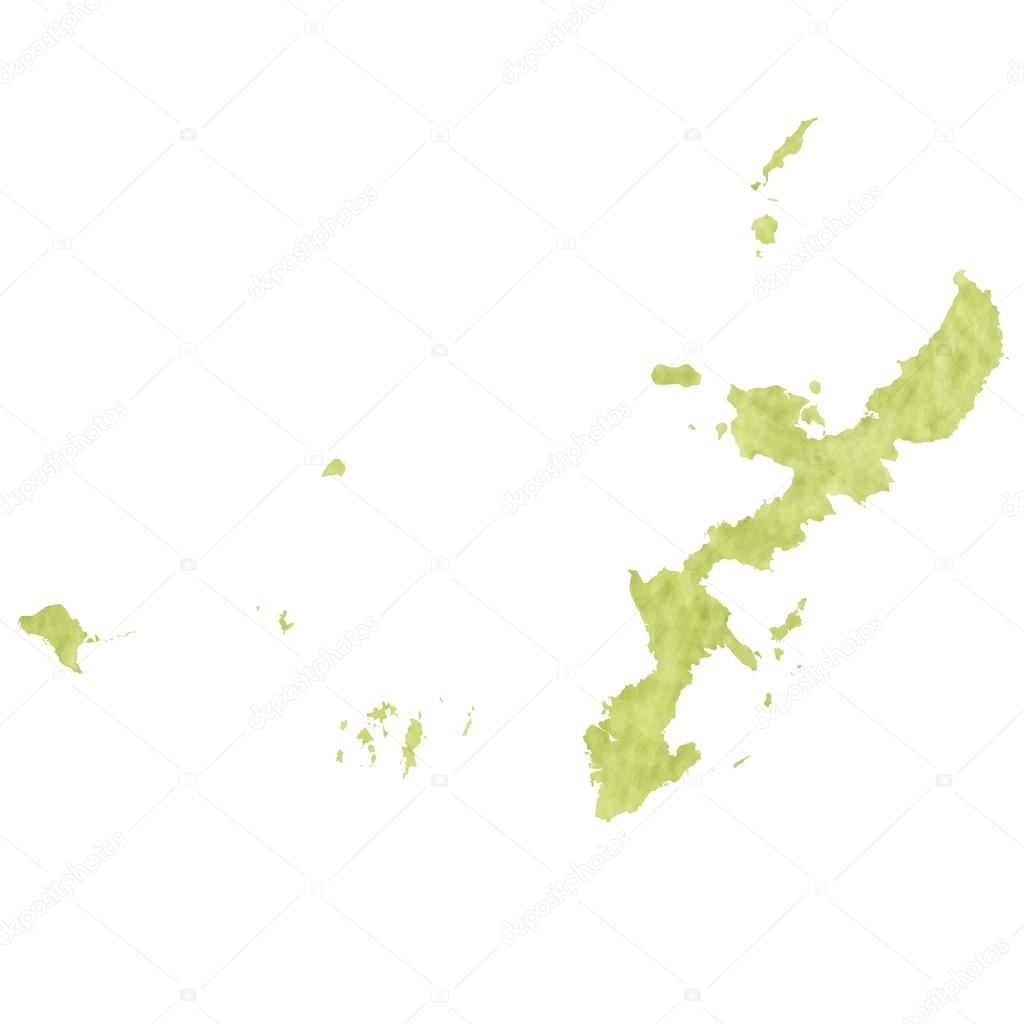 Okinawa map icon