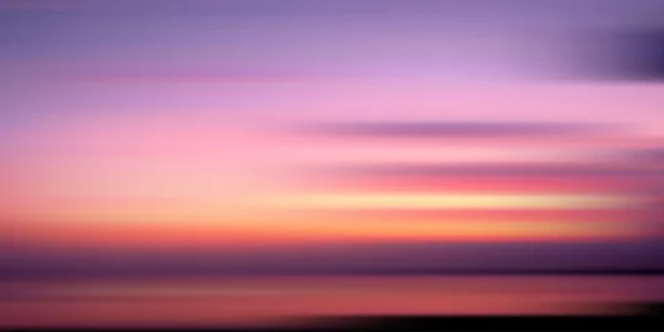 Meer Sonnenuntergang Hintergrund — Stockvektor