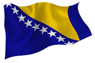 Bosna Hersek bayrağı bayrak