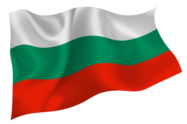 Bulgarije vlag vlag — Stockvector