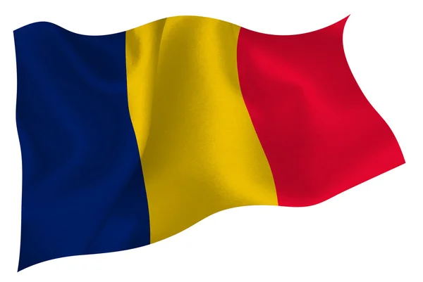 Drapeau national du Tchad — Image vectorielle