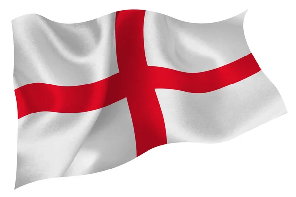 Bandeira da Inglaterra — Vetor de Stock