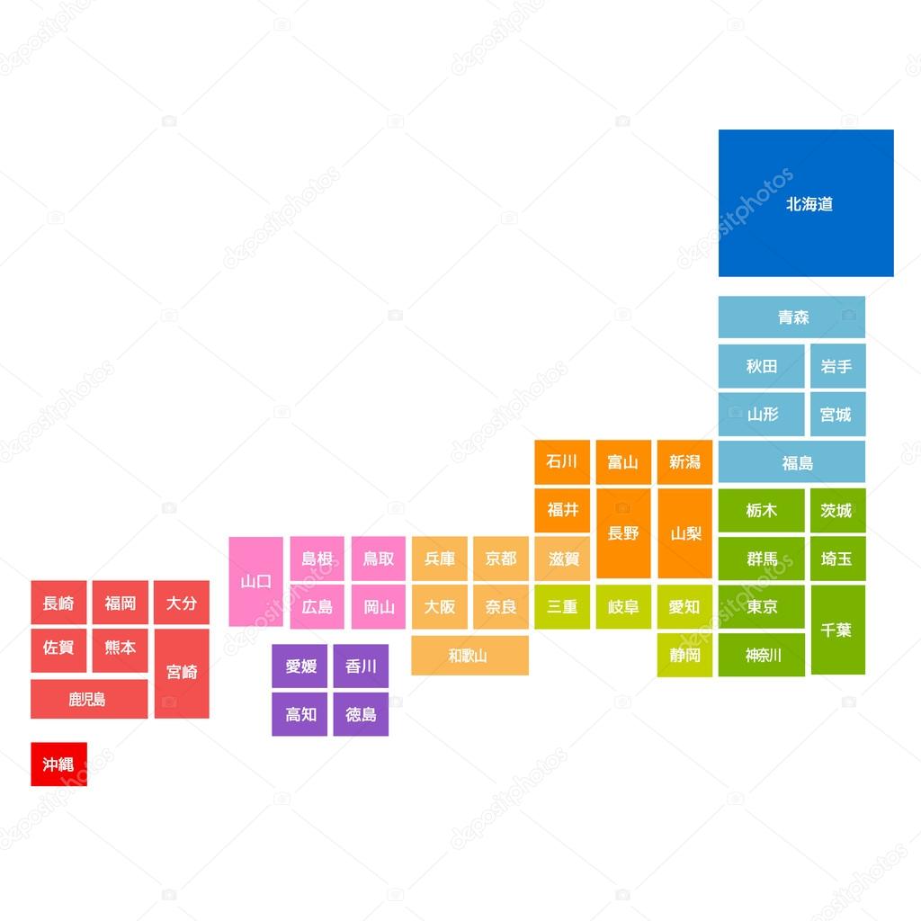 日本地図アイコン ストックベクター C Jboy24