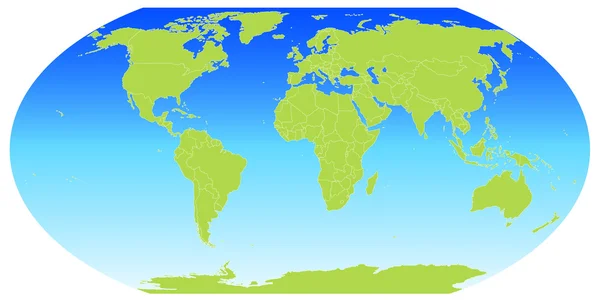 Mundo mapa globo — Vetor de Stock