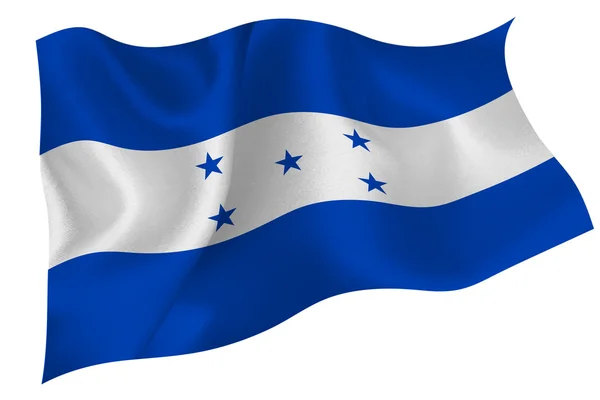 Drapeau national Honduras — Image vectorielle