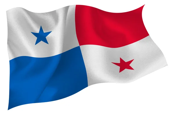 Bendera Panama - Stok Vektor