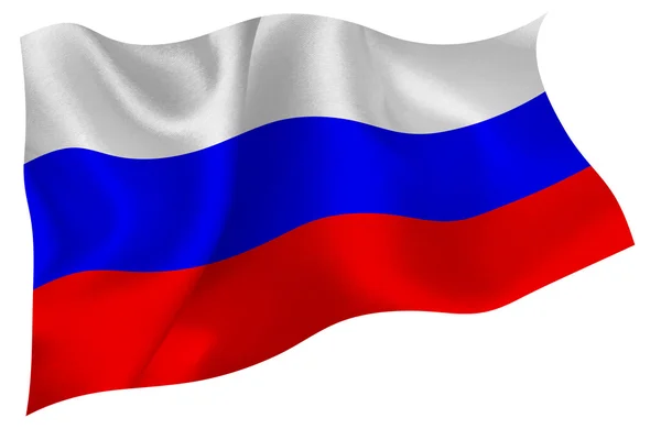 Federacja Rosyjska Flaga narodowa flaga — Wektor stockowy
