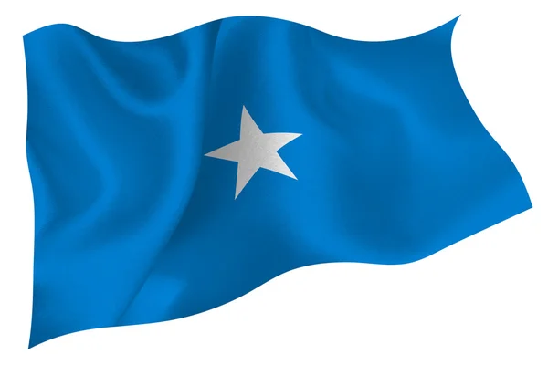 Σομαλία σημαία σημαία — Διανυσματικό Αρχείο