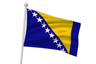 Bosna Hersek bayrağı bayrak